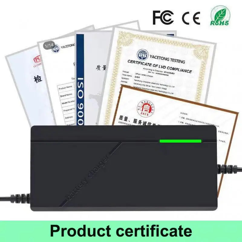 60V 72V 5A Lithium Battery Charger 67.2V 84V 5A Lithium Battery Pack 16S 20S 5A Smart Intelligent Fast Charging Chargers EU Plug